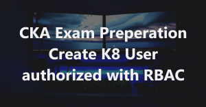 create kubernetes user authorized with RBAC